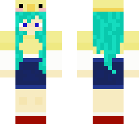 duck hat girl