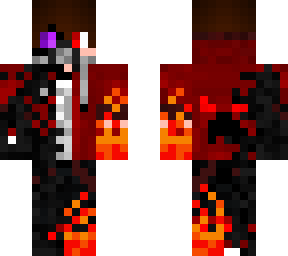 fire human ender man