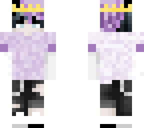 half purple :]