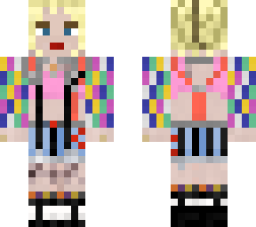 harley quinn - birds of prey - explosion outfit