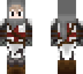 knight with scarf