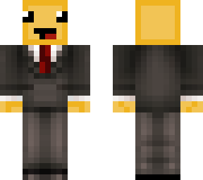 mango man in a tuxedo