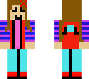 my sisters 1st skin yall