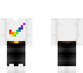 ob - white & rainbow pride nike outfit v2