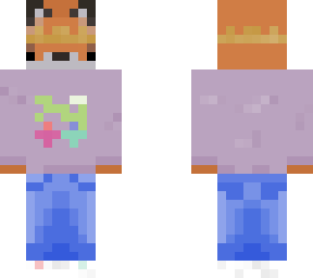 purple jumper fox