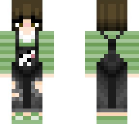 ratette green overalls