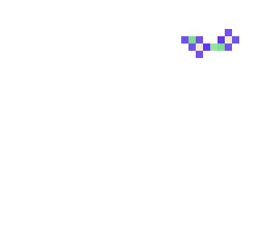 violet flower crown base