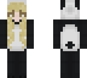 ~*blonde girl in panda suit*~