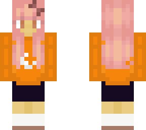 .~=* orange hoodie *=~.