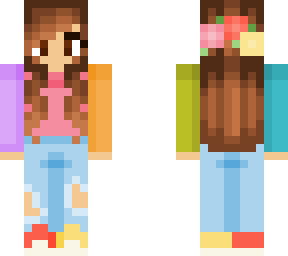 (skin by larlia82) colorblock ~ fancy (hair by cleora)