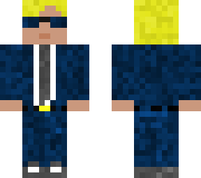 blue camo tuxedo (fixed issues)