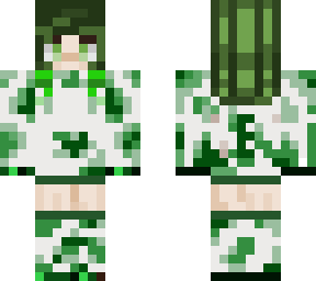 green cow