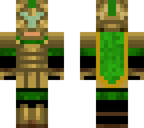 green gladiator removable armor