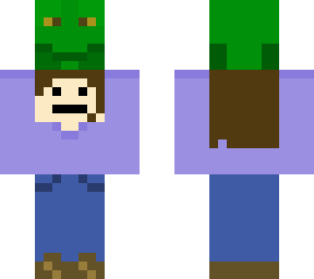 holding a frog on your head