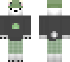 polar bear with frog hat
