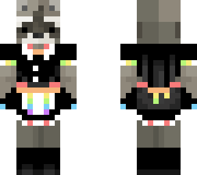 pride racoon maid
