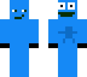 backwards blue spiderman