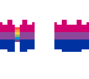 bi sweater / rainbow top base