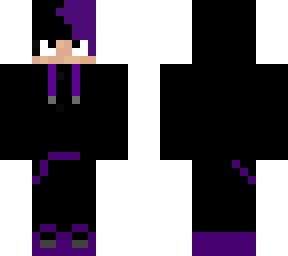 black and purple boy