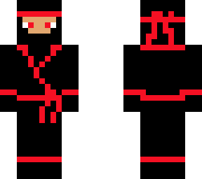 black+red  monke  ninja