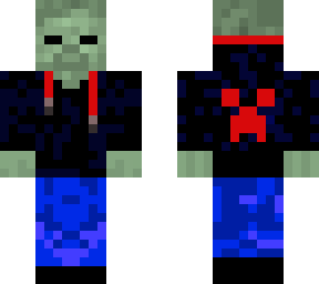 cool hooded zombie