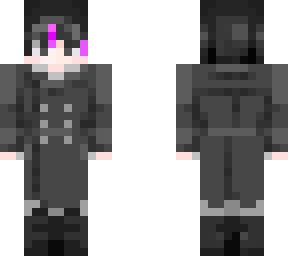 dark trench coat