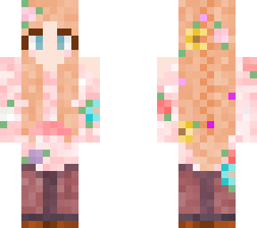 flowers skin