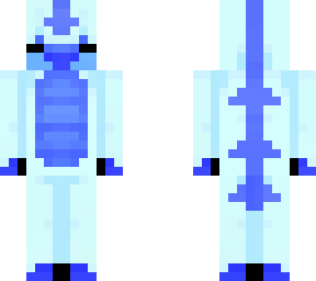 frozen in ice