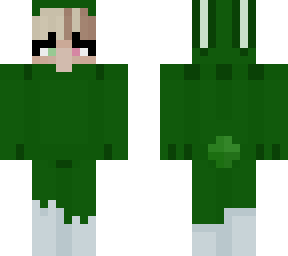 green bunny onsie