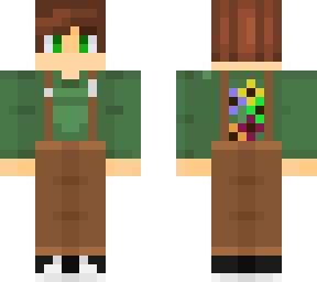 overalls w/ flowers