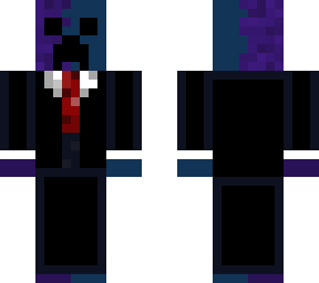 purple and blue creeper