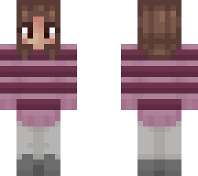 raspberry sweater
