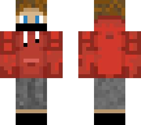 red hoodie boy