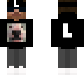 walter steve with "l" banner and sunglasses