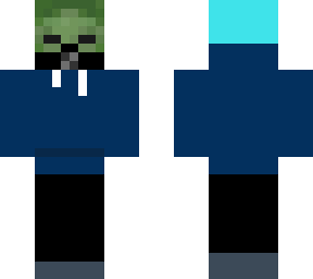 zombie in a hoodie