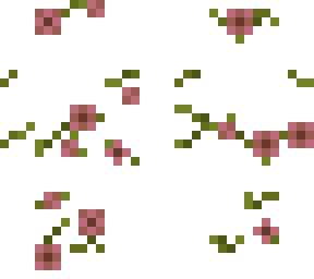covered in flowers base - pink