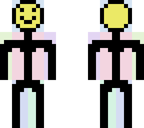 pastel stick figure