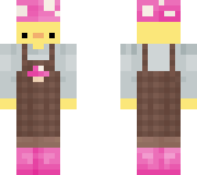 pink mushroom duck