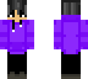 purple hoodie dude