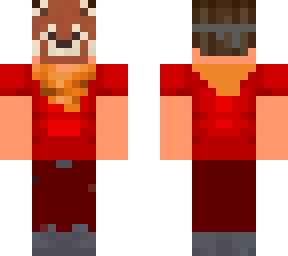 red panda mask