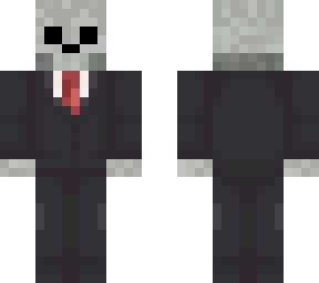 skull without a crown in a suit, original made by skullz1011