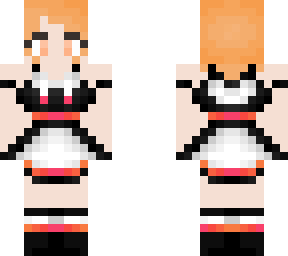 sol (sole) maid outfit short hair