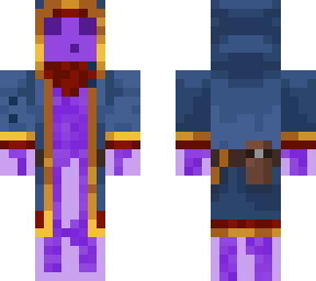 wandering purple slime