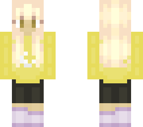 .~=* yellow hoodie *=~.