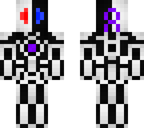 black and white robot