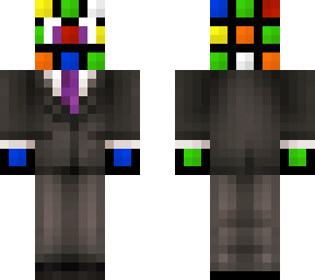 cubeman purple eyes