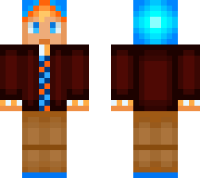 ford prefect (blue hair and pronouns)