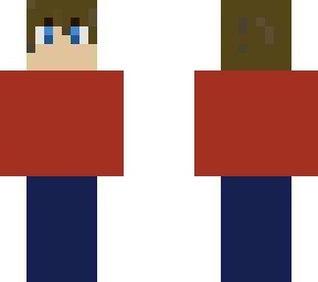 minecraft boy my sibling made...