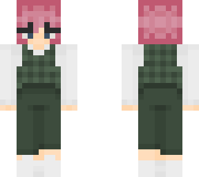my skin but... green