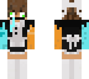 nightwalker4568 but in a maid outfit